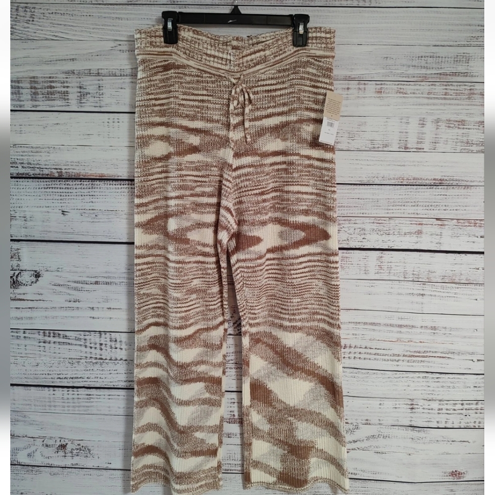 Spiritual Gangster Jordana Space Dye Wide Leg Knit Pants XL NWT - Picture 2 of 8